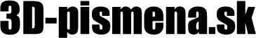 Výroba 3D loga